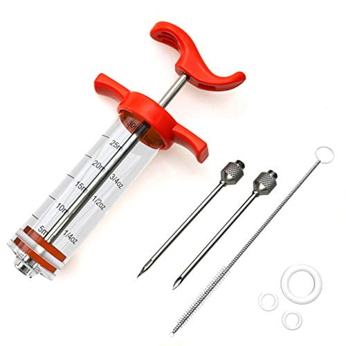 5Pcs Stainless Steel Marinade Injector Needle For BBQ Grill Flavor Turkey New 5Pcs Stainless Steel Marinade Injector Needle For BBQ Grill Flavor Turkey New